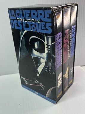 Vintage - 1995 - Star Wars Original Trilogy VHS Box Set - THX Mastered - French